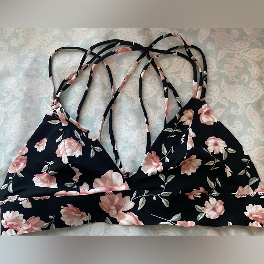 Floral VS PINK bralette